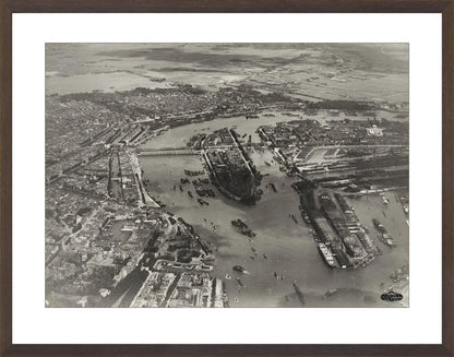 Noordereiland in de Maas - 1926