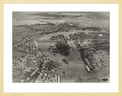 Noordereiland in de Maas - 1926