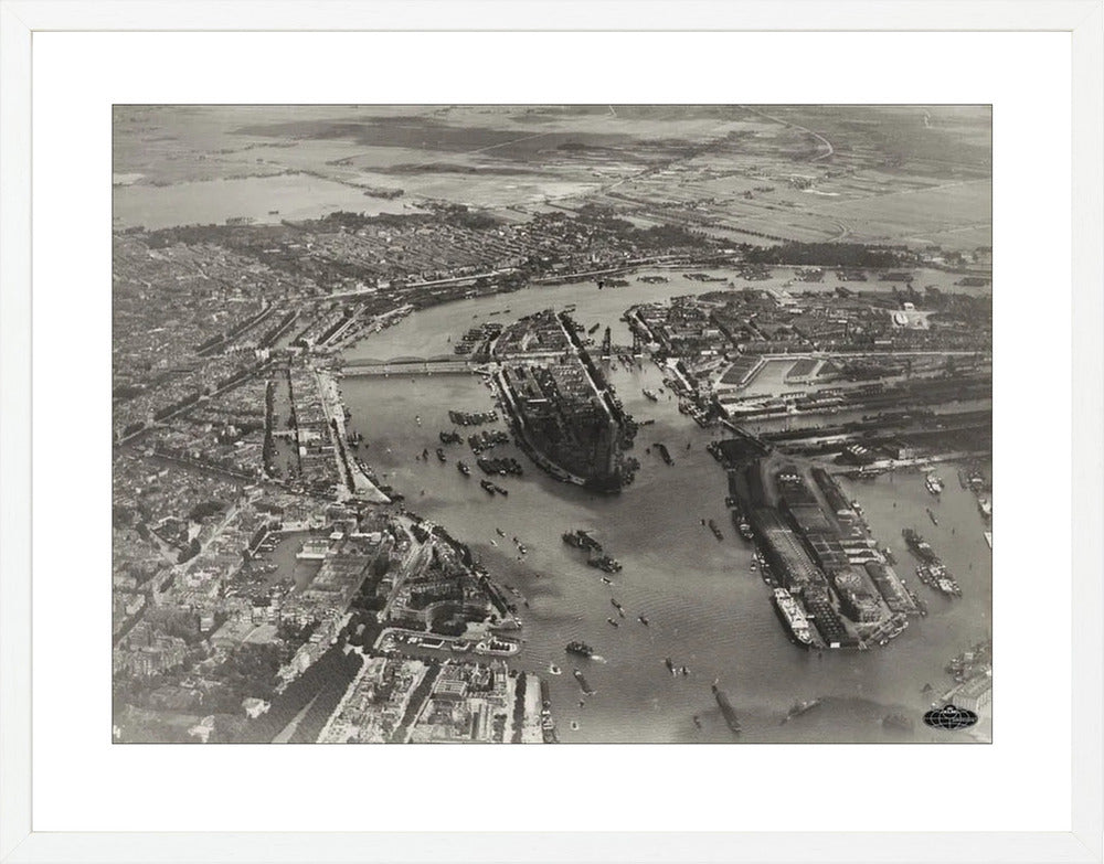 Noordereiland in de Maas - 1926