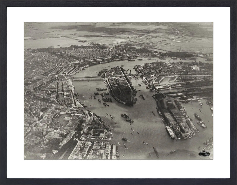 Noordereiland in de Maas - 1926
