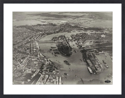 Noordereiland in de Maas - 1926