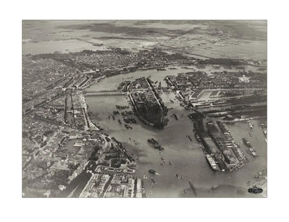 Noordereiland in de Maas - 1926