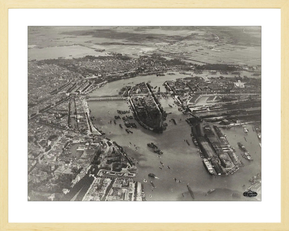 Noordereiland in de Maas - 1926