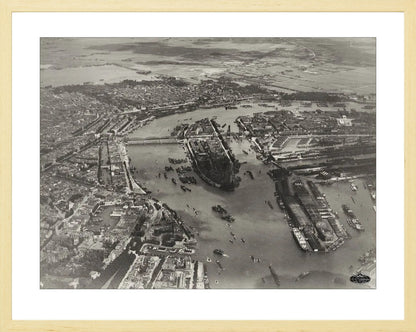 Noordereiland in de Maas - 1926