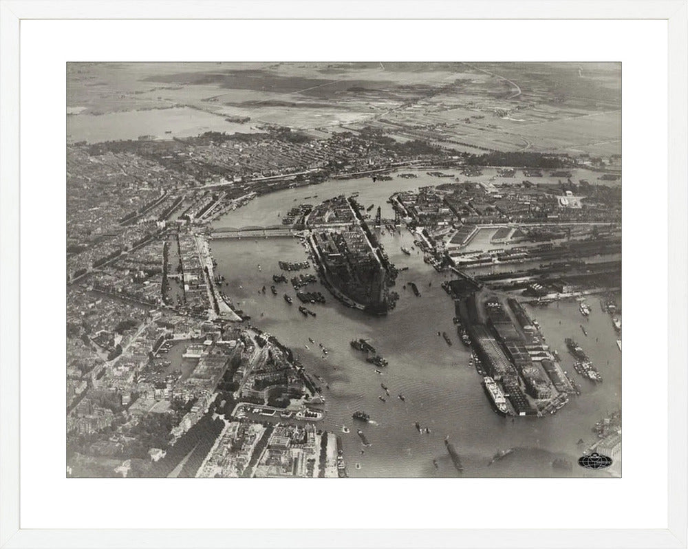 Noordereiland in de Maas - 1926