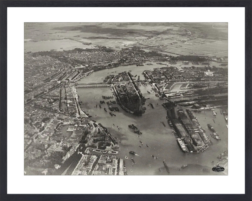 Noordereiland in de Maas - 1926