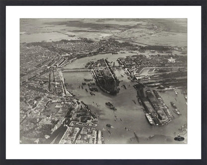 Noordereiland in de Maas - 1926