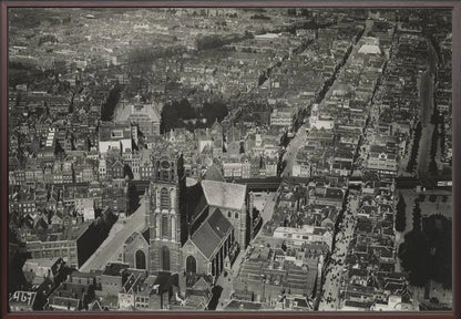 Laurenskerk en de Botersloot - 1922