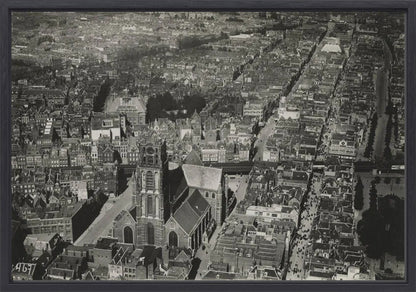 Laurenskerk en de Botersloot - 1922