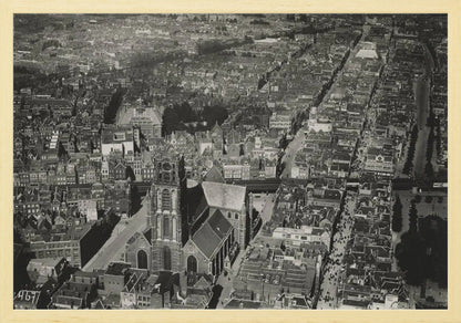 Laurenskerk en de Botersloot - 1922