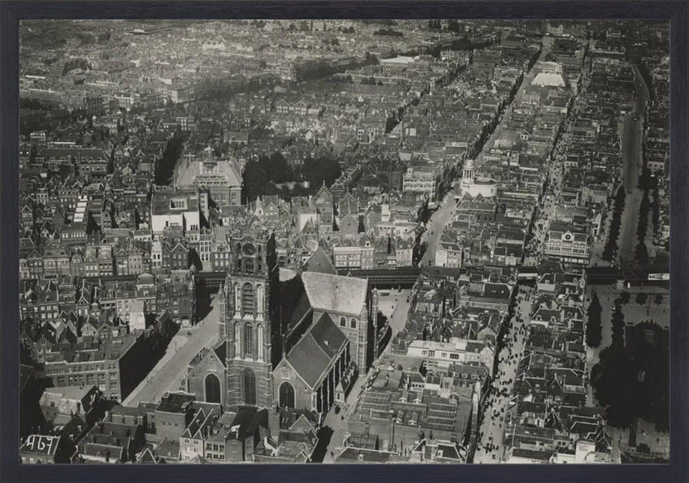 Laurenskerk en de Botersloot - 1922