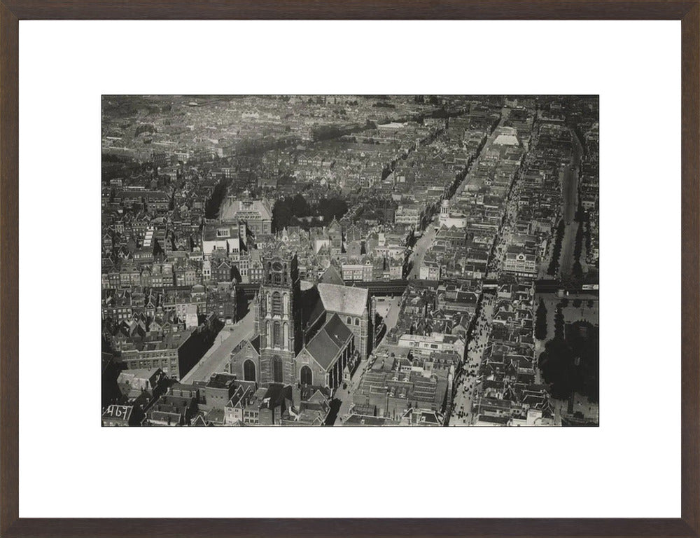 Laurenskerk en de Botersloot - 1922