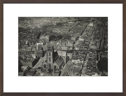 Laurenskerk en de Botersloot - 1922