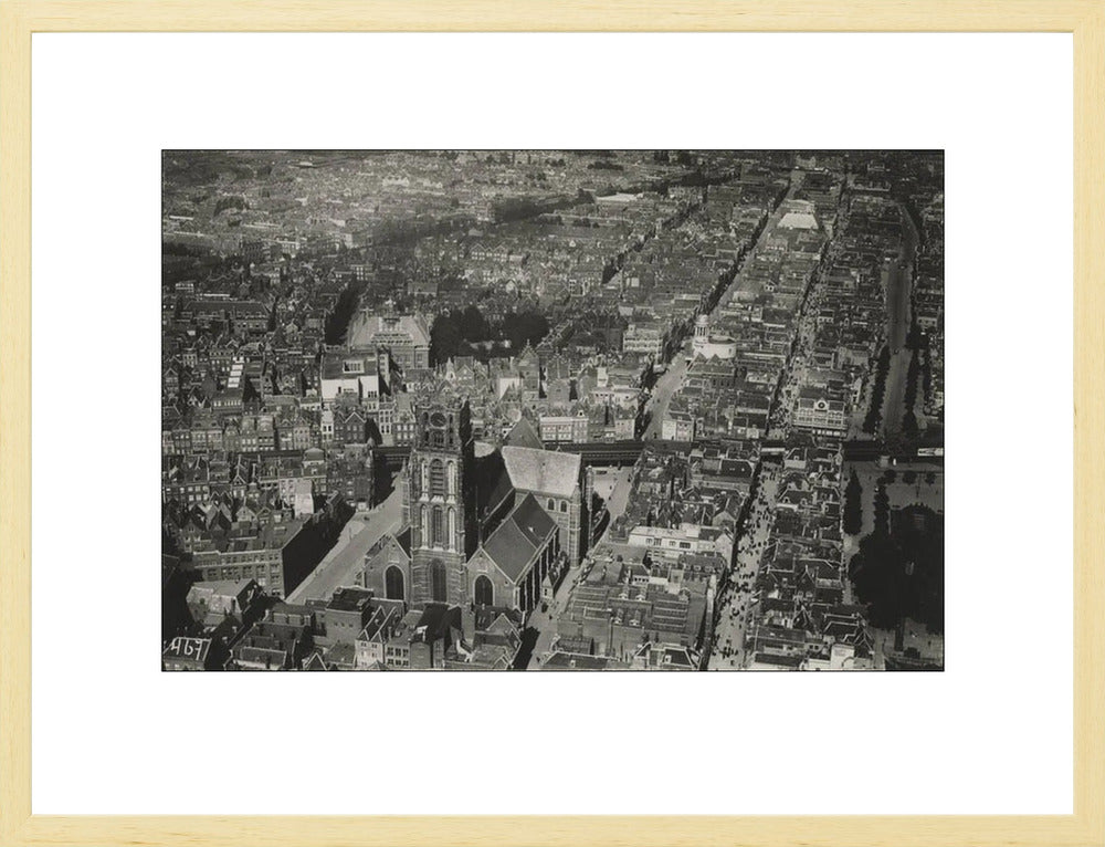 Laurenskerk en de Botersloot - 1922