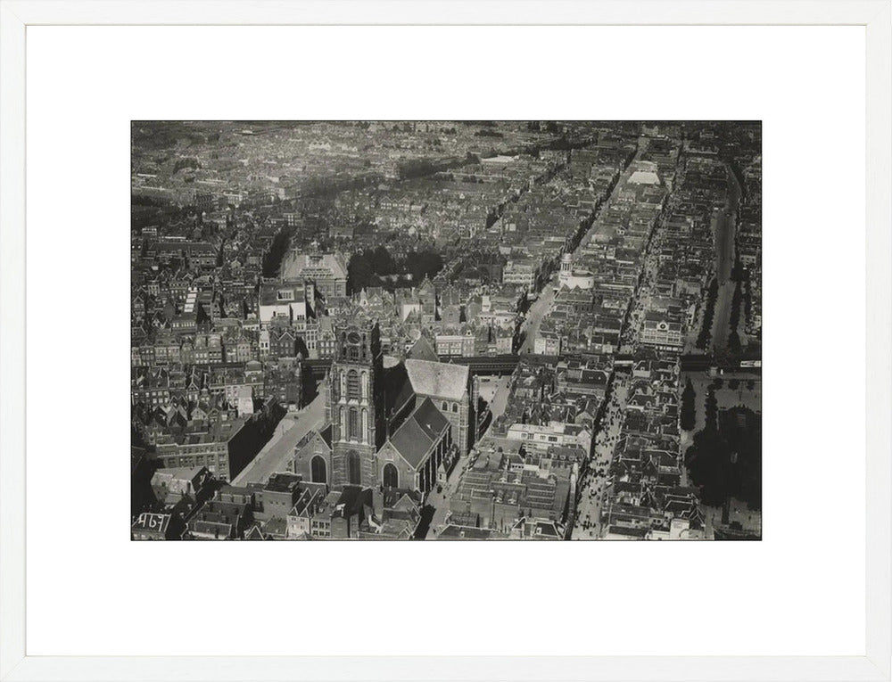 Laurenskerk en de Botersloot - 1922