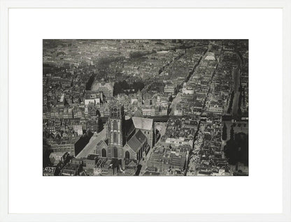 Laurenskerk en de Botersloot - 1922