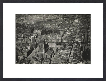 Laurenskerk en de Botersloot - 1922