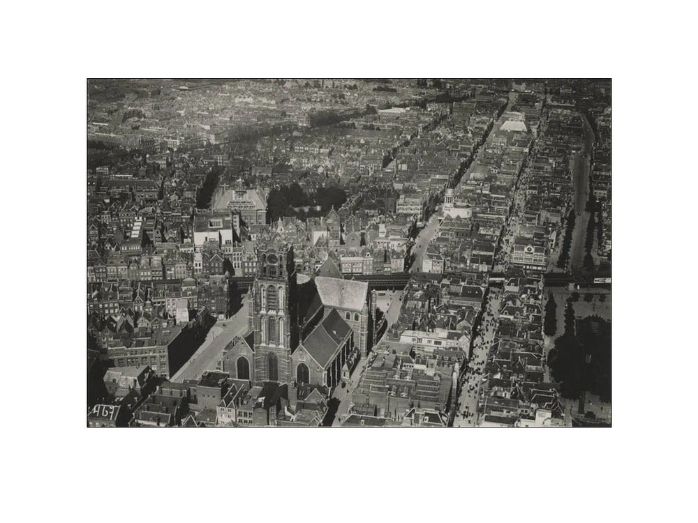 Laurenskerk en de Botersloot - 1922