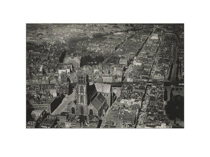 Laurenskerk en de Botersloot - 1922