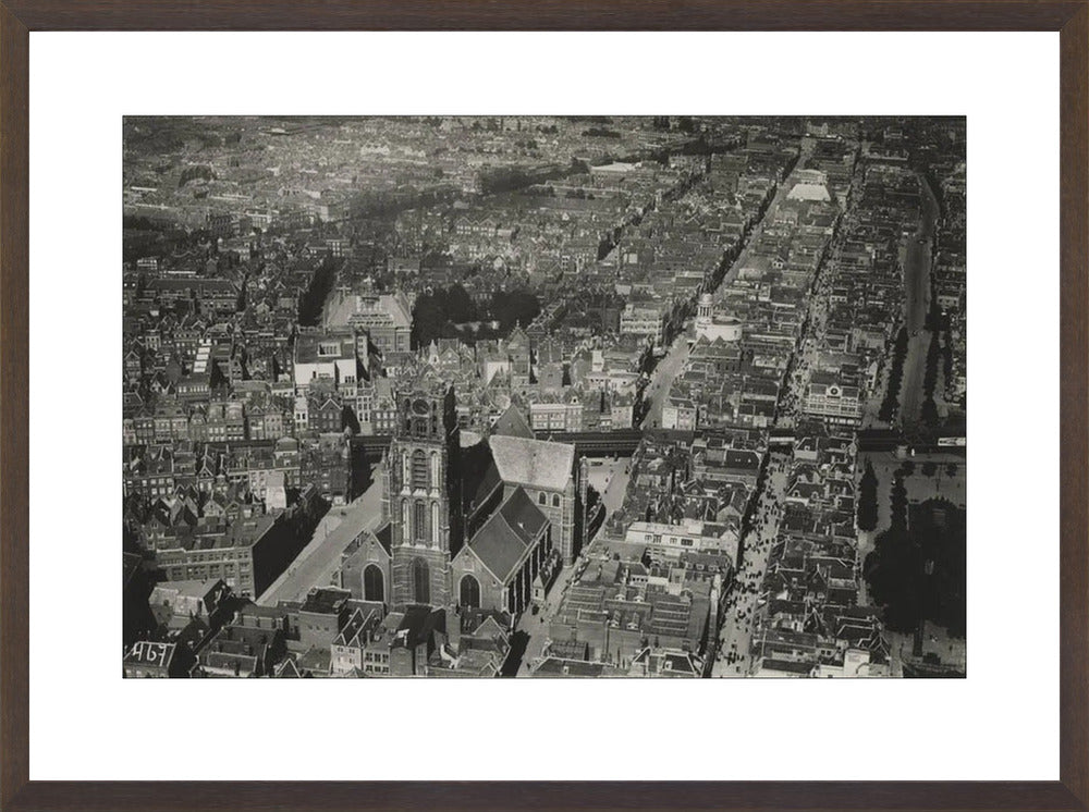 Laurenskerk en de Botersloot - 1922