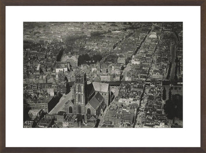 Laurenskerk en de Botersloot - 1922