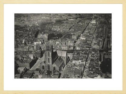 Laurenskerk en de Botersloot - 1922
