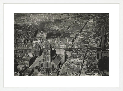 Laurenskerk en de Botersloot - 1922
