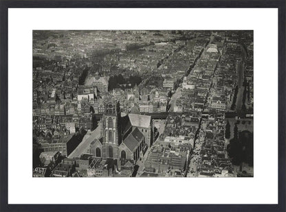 Laurenskerk en de Botersloot - 1922