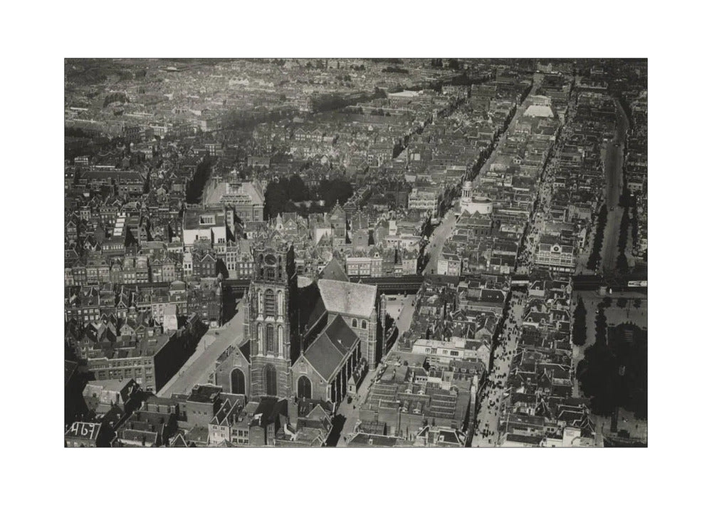 Laurenskerk en de Botersloot - 1922