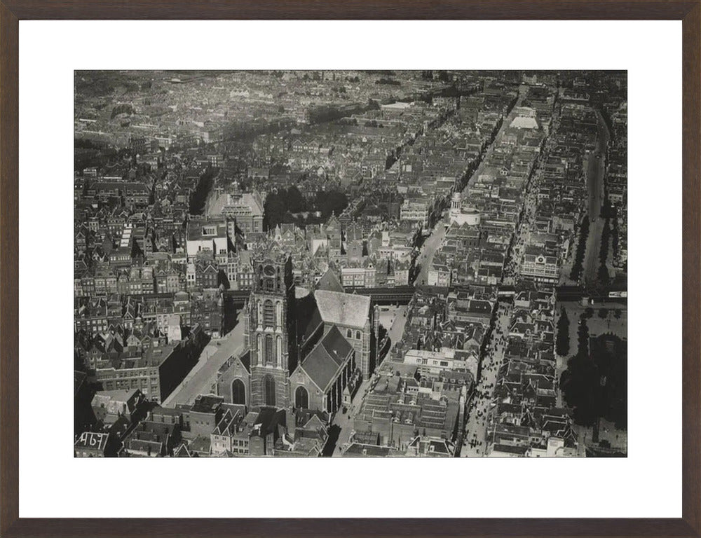 Laurenskerk en de Botersloot - 1922
