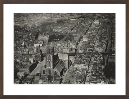 Laurenskerk en de Botersloot - 1922
