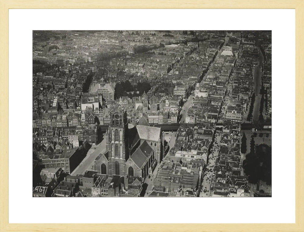 Laurenskerk en de Botersloot - 1922