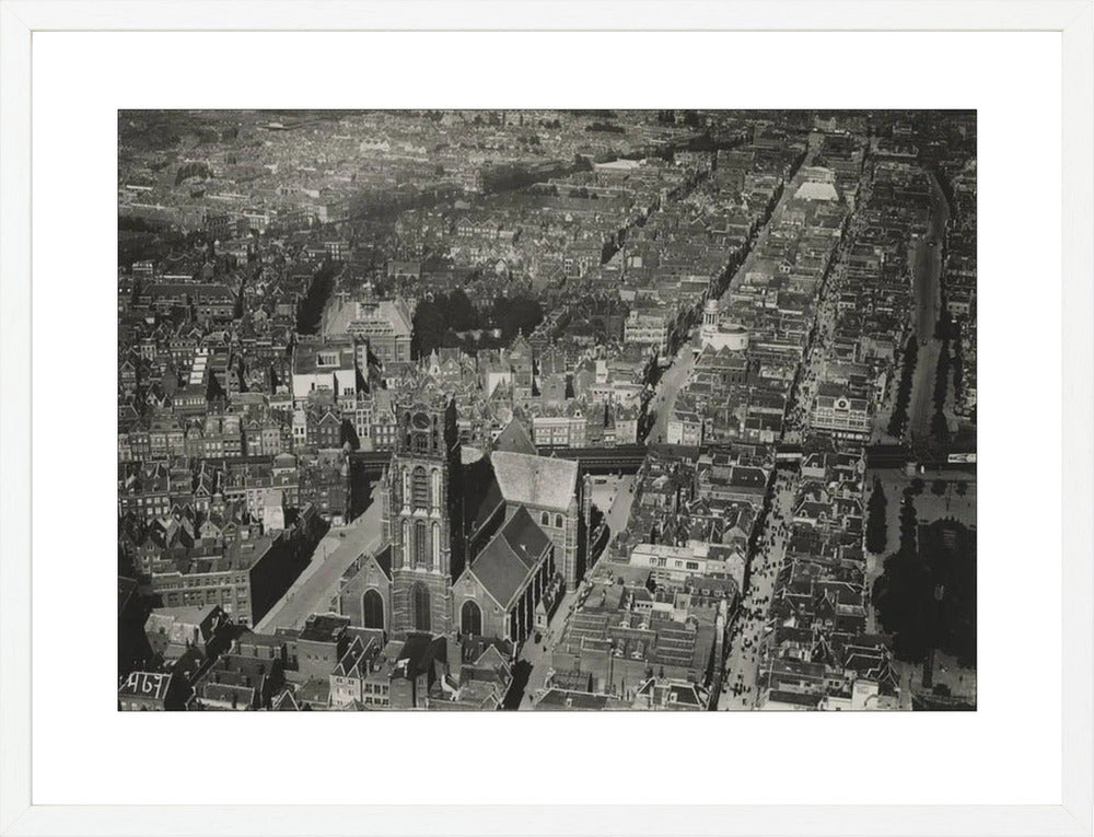 Laurenskerk en de Botersloot - 1922