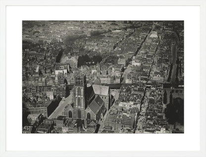 Laurenskerk en de Botersloot - 1922