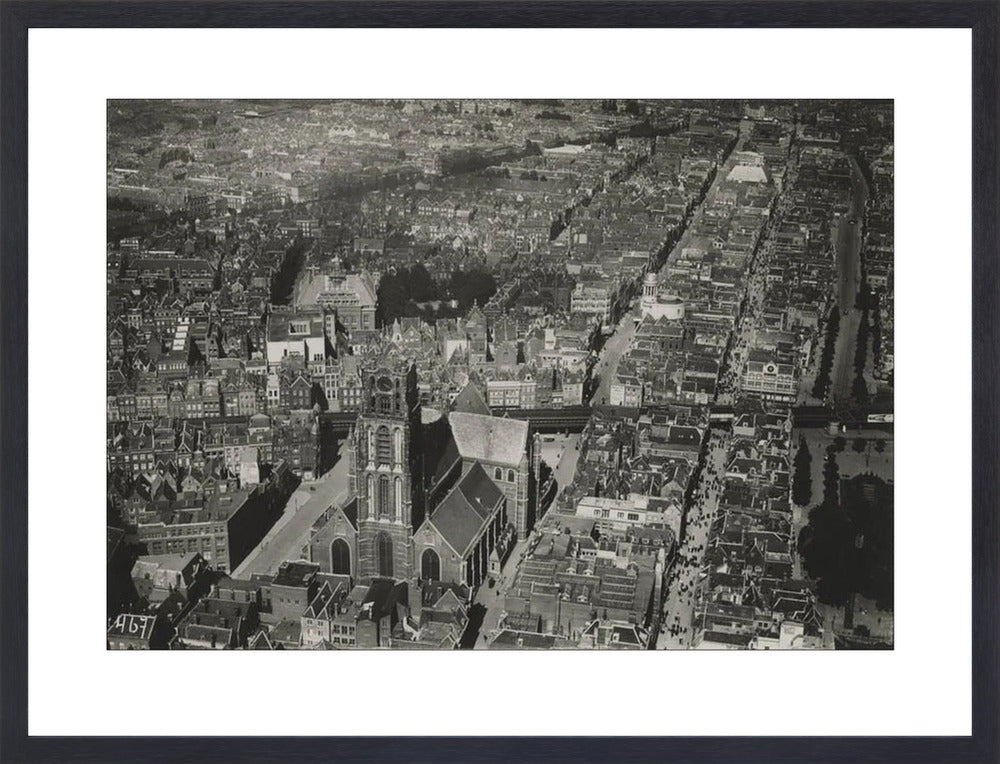 Laurenskerk en de Botersloot - 1922