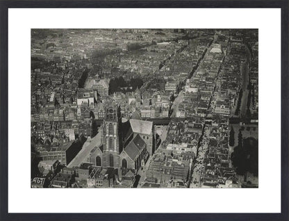 Laurenskerk en de Botersloot - 1922