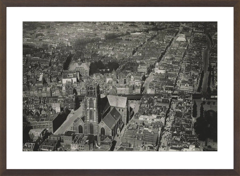 Laurenskerk en de Botersloot - 1922