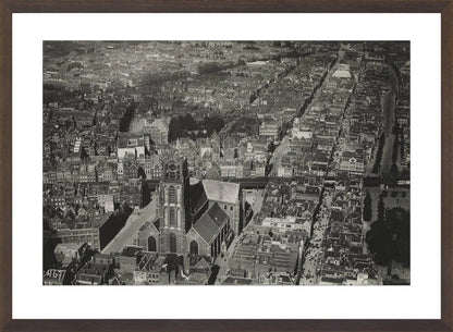 Laurenskerk en de Botersloot - 1922