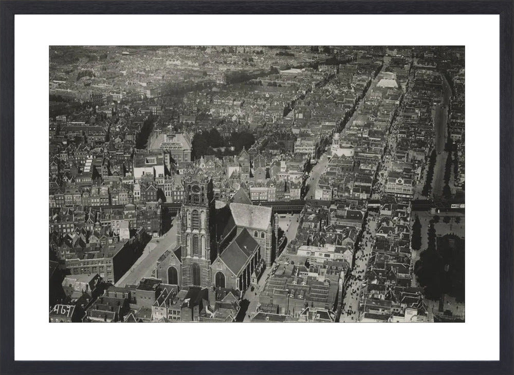 Laurenskerk en de Botersloot - 1922