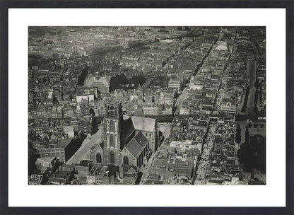 Laurenskerk en de Botersloot - 1922