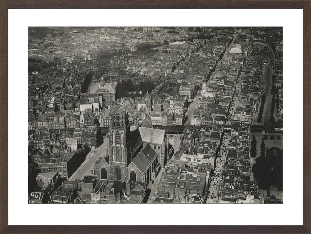 Laurenskerk en de Botersloot - 1922