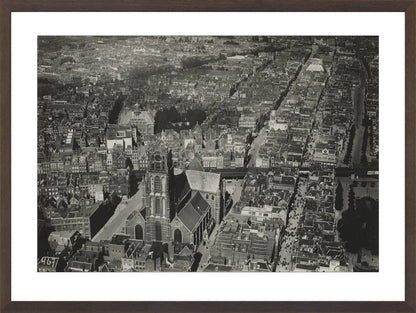 Laurenskerk en de Botersloot - 1922