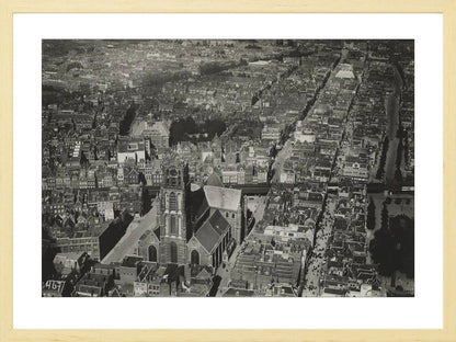 Laurenskerk en de Botersloot - 1922