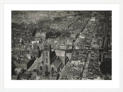 Laurenskerk en de Botersloot - 1922