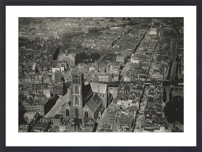 Laurenskerk en de Botersloot - 1922
