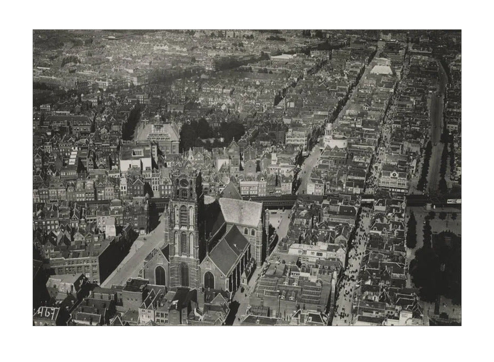 Laurenskerk en de Botersloot - 1922