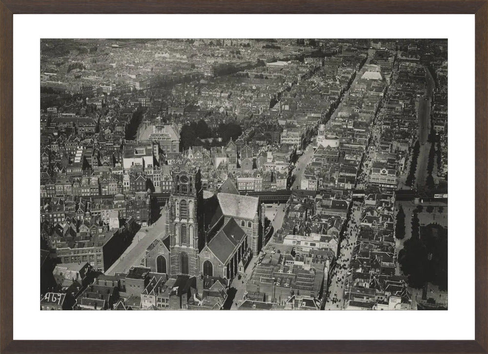 Laurenskerk en de Botersloot - 1922