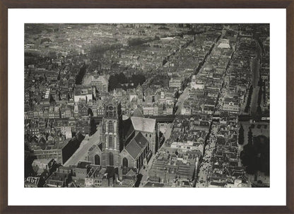 Laurenskerk en de Botersloot - 1922