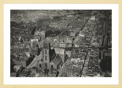Laurenskerk en de Botersloot - 1922