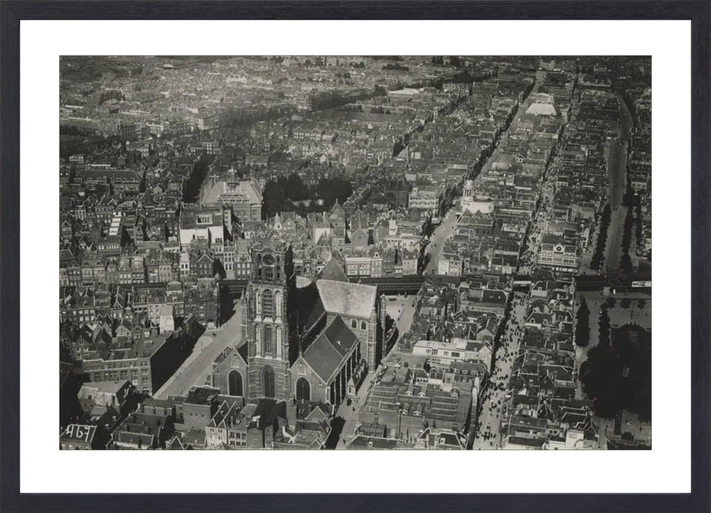 Laurenskerk en de Botersloot - 1922